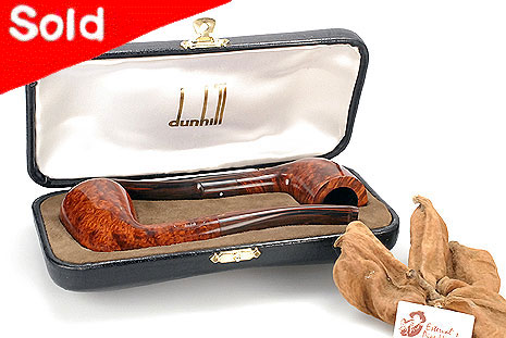 Alfred Dunhill Amber Root 2 Pipes Set